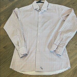 State & Liberty Men's Checkered Shirt - Red, White and Blue